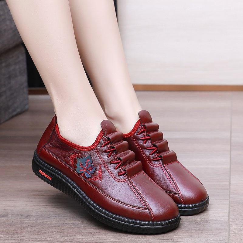 (🔥50% de descuento hoy - ¡no te lo pierdas!) - Zapatos de piel italiana suaves y cómodos para mujer - Diseño ergonómico - (te permite caminar todo el día sin sentirte cansada)