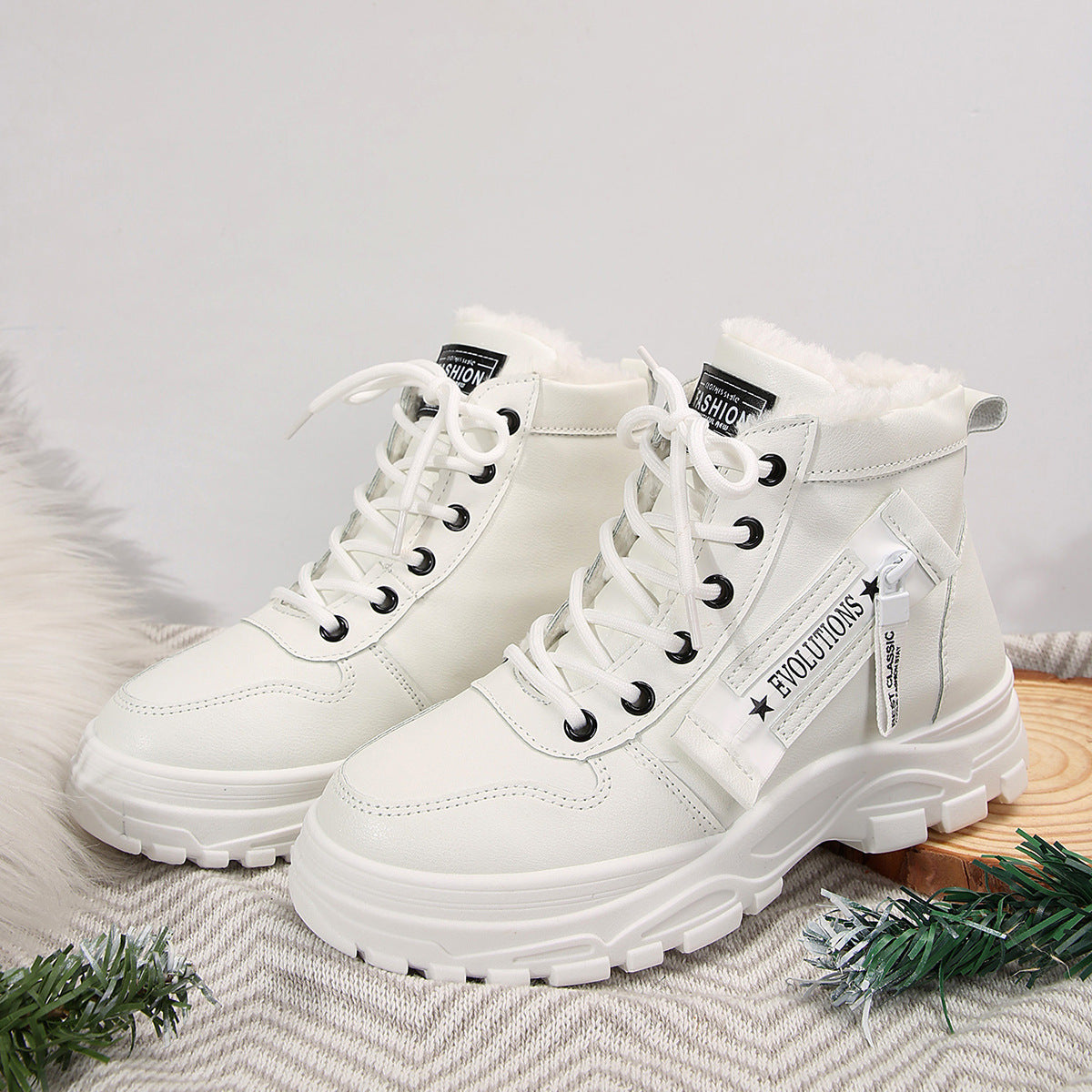 (🔥50% de descuento hoy - ¡no te lo pierdas!) ⏰- Zapatos casuales tipo martin de caña alta que combinan con todo y que mejoran la altura (soporte de arco: facilita caminar)