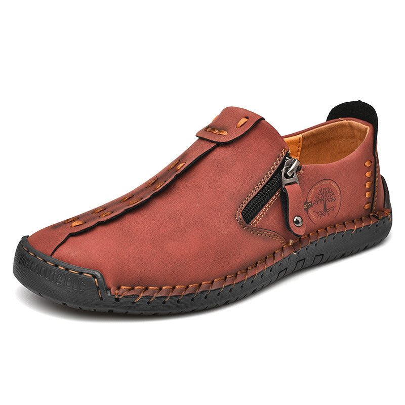 【🎉 60% de descuento por tiempo limitado, solo hoy. ¡No te lo pierdas!】 - Zapatos ortopédicos para hombre hechos con piel de becerro australiana. 👞 Caminata cómoda y alivio del dolor ✅