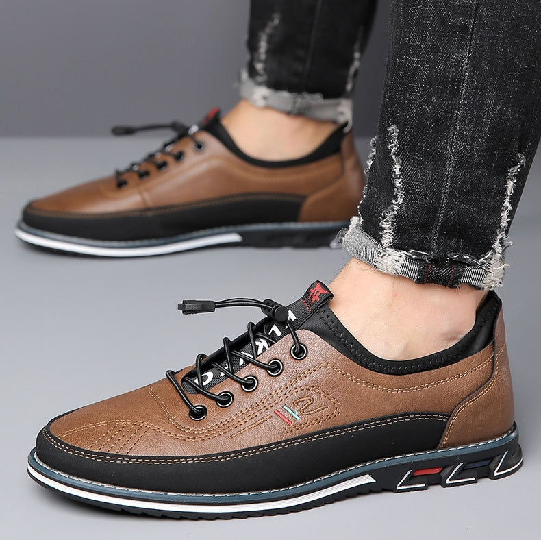 (🔥50% de descuento hoy - ¡no te lo pierdas!) - Zapatos ortopédicos de cuero suaves y cómodos (con amortiguación de aire - alivia el dolor de pies)