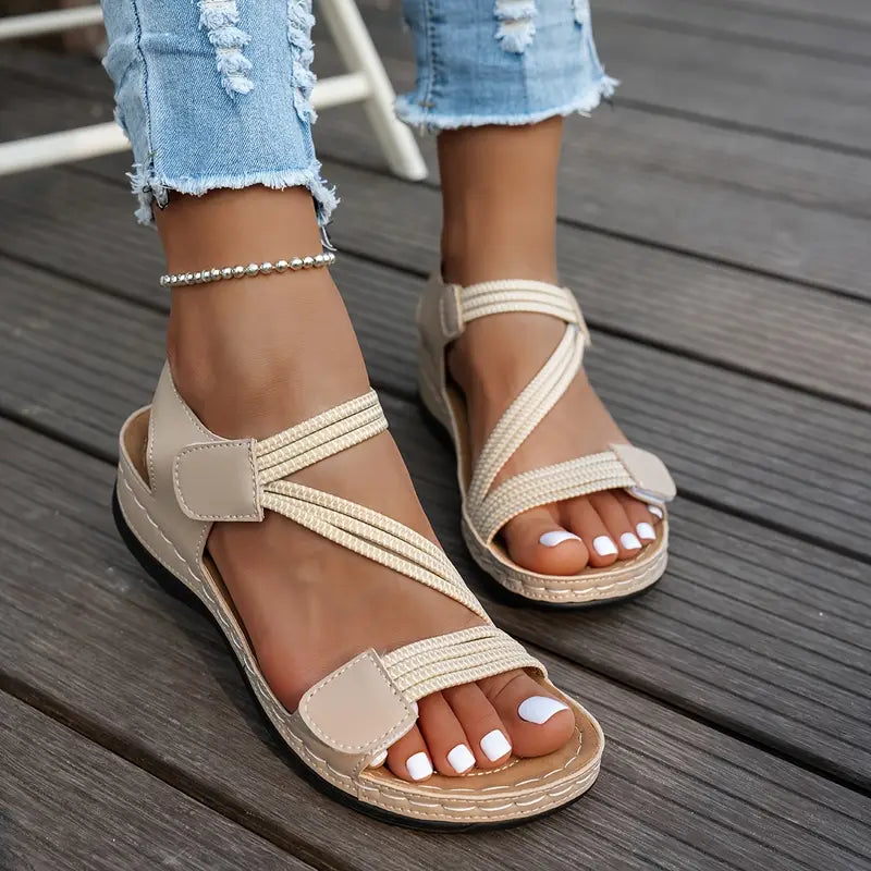 🔥Por tiempo limitado 50% de descuento - Sandalias ortopédicas de verano - Diseño ergonómico✅ Haz que tu caminar sea más cómodo