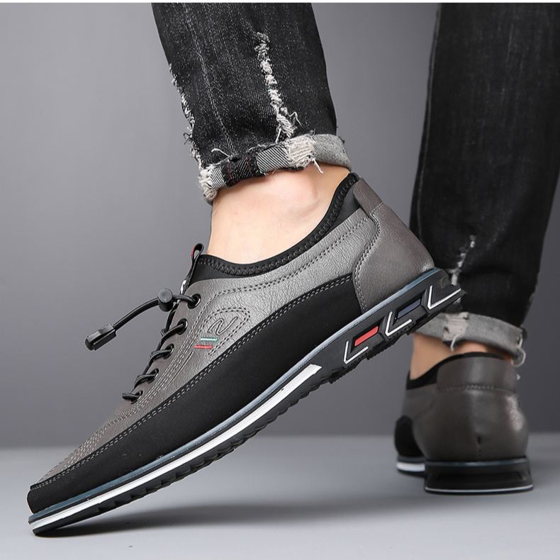(🔥50% de descuento hoy - ¡no te lo pierdas!) - Zapatos ortopédicos de cuero suaves y cómodos (con amortiguación de aire - alivia el dolor de pies)