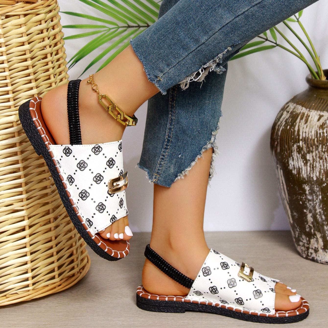 🔥50% de descuento por tiempo limitado - Sandalias ortopédicas de verano - Diseño ergonómico✅ Haz tu caminar más cómodo
