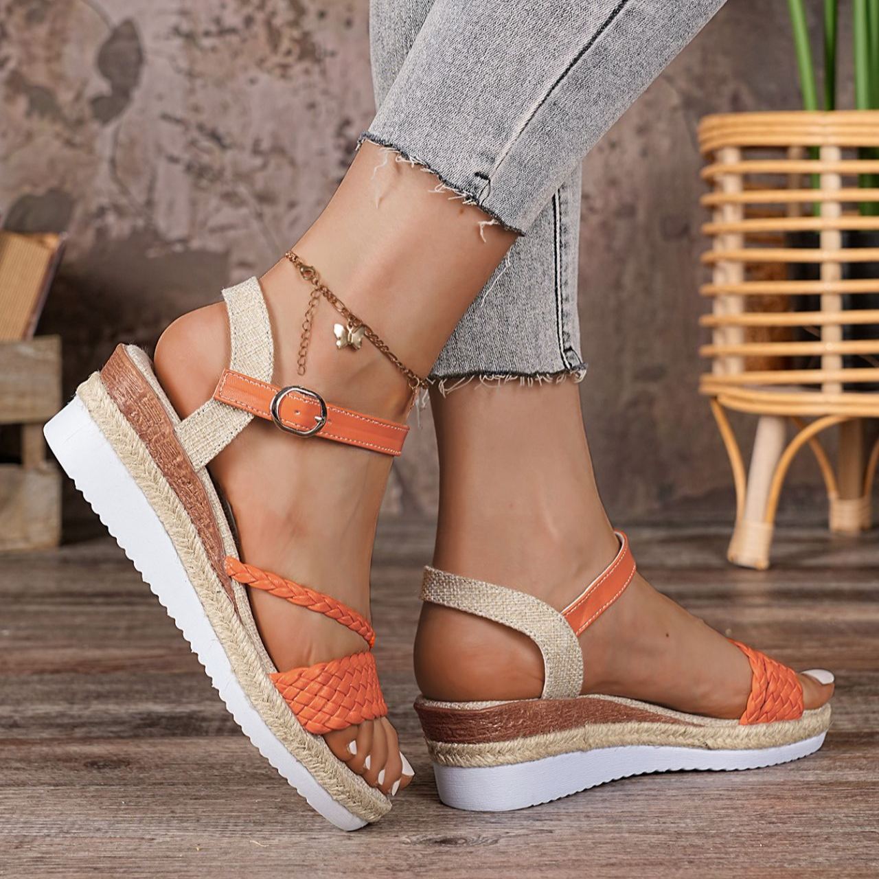 🔥50% de descuento por tiempo limitado - Sandalias ortopédicas de verano - Diseño ergonómico✅ Haz tu caminar más cómodo