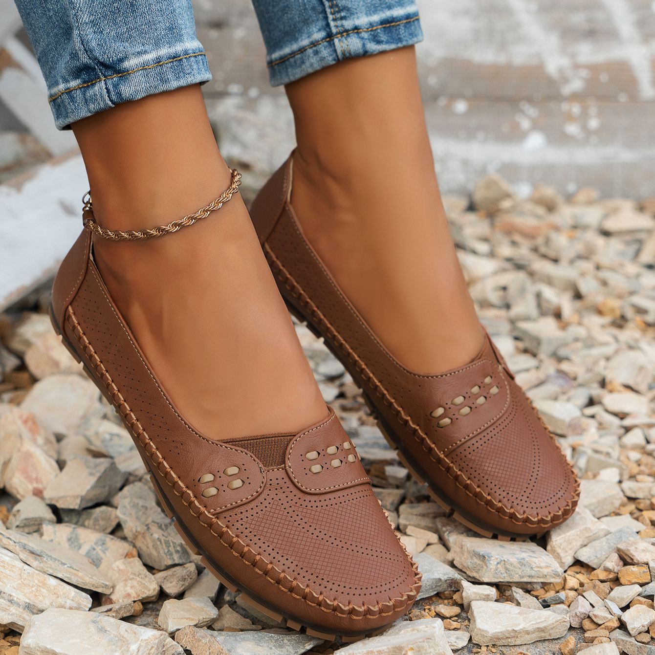 (🔥50% de descuento hoy - ¡no te lo pierdas!) ⏰ - Zapatos ortopédicos suaves y cómodos - Diseño ergonómico (alivia el dolor de pies)