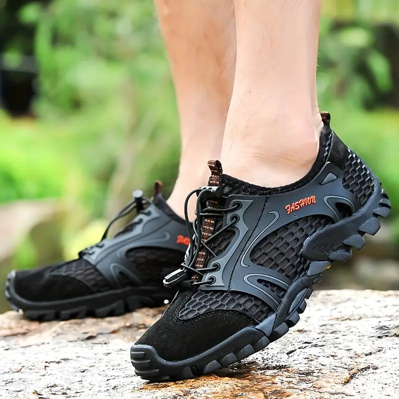 (🔥50% de descuento hoy - ¡no te lo pierdas!) ⏰ - ¡SUAVE! ¡Respirable! Zapatos de senderismo impermeables para hombres y mujeres, adecuados para cualquier terreno (alivian el dolor de pies)
