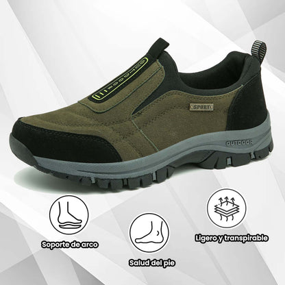 ⏰ - Zapatos ortopédicos de gamuza de marca de lujo italiana 👞 suaves y cómodos (soporte - alivio del dolor de pies) ✅