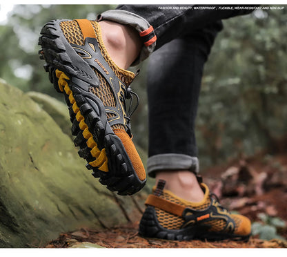 (🔥50% de descuento hoy - ¡no te lo pierdas!) ⏰ - ¡SUAVE! ¡Respirable! Zapatos de senderismo impermeables para hombres y mujeres, adecuados para cualquier terreno (alivian el dolor de pies)