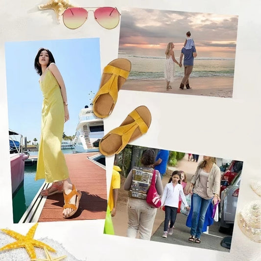 🔥Oferta por tiempo limitado - Sandalias ortopédicas suaves y cómodas - Diseño ergonómico - (Elimina el dolor)