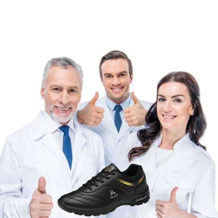 [⏰60% de descuento hoy - ¡no te lo pierdas!] 🔥 Zapatos para caminar de diseño ergonómico 👞 Cosidos a mano: impermeables y antideslizantes ✅ Soporte de arco para caminar cómodamente