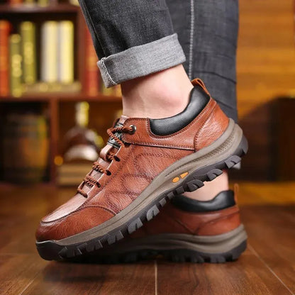 [🎉60% de descuento hoy - ¡no te lo pierdas!] - Zapatos ortopédicos cómodos de auténtica piel de becerro australiana 👞 (soporte de arco - alivia el dolor de pies) que te permiten caminar cómodamente ✅