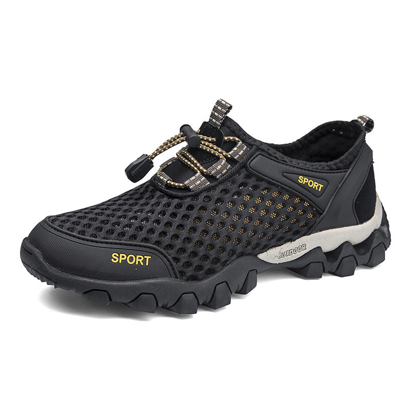 (🔥60% de descuento hoy - ¡no te lo pierdas!) La mejor opción para el verano: zapatos de cuero para senderismo suaves, transpirables y cómodos.