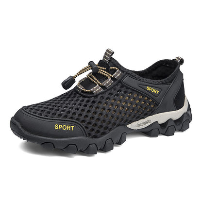 (🔥60% de descuento hoy - ¡no te lo pierdas!) La mejor opción para el verano: zapatos de cuero para senderismo suaves, transpirables y cómodos.