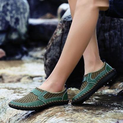 (¡50% de descuento hoy! ¡No te lo pierdas!) ⏰ - ¡Suaves! ¡Transpirables! Zapatos para senderismo acuático, aptos para cualquier terreno (alivian el dolor de pies).
