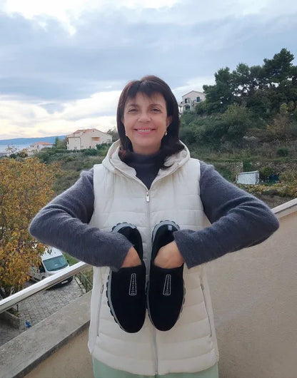 (🔥50% de descuento hoy - ¡no te lo pierdas!) ⏰ - Zapatos ortopédicos de marca italiana de lujo - Diseño ergonómico (te permite caminar todo el día sin cansarte)