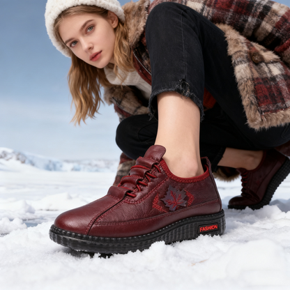 (🔥50% de descuento hoy - ¡no te lo pierdas!) - Zapatos de piel italiana suaves y cómodos para mujer - Diseño ergonómico - (te permite caminar todo el día sin sentirte cansada)