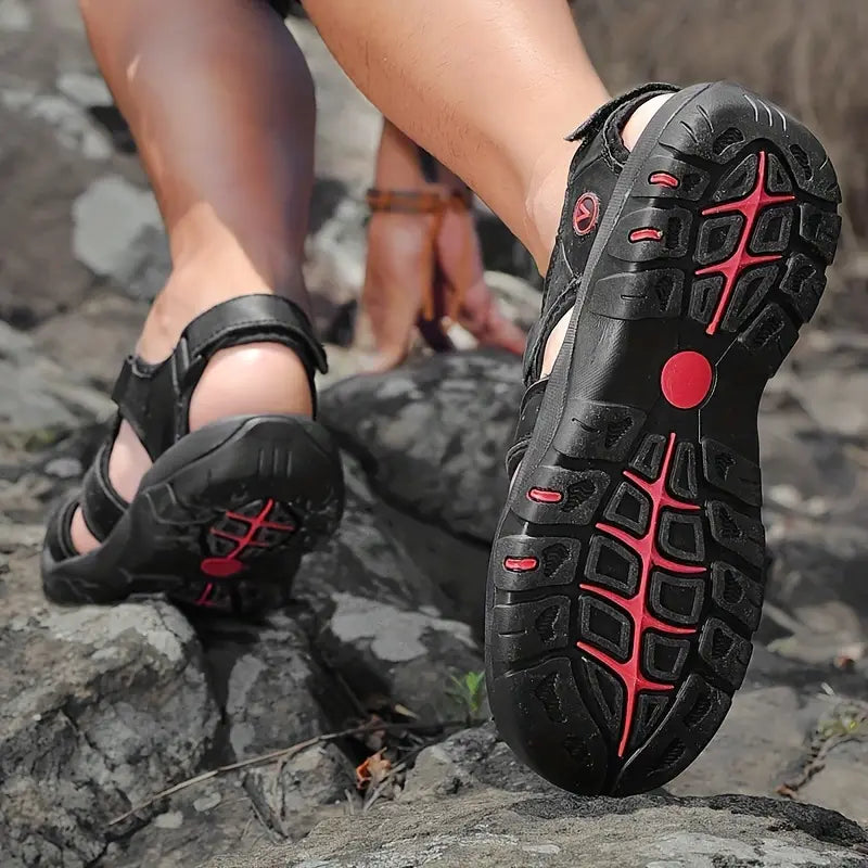(🔥 60% de descuento por tiempo limitado) - Sandalias de Cuero Ergonómicas - Alivia el Dolor de Pies