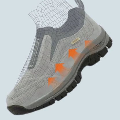 (🔥50% de descuento hoy - no te lo pierdas) ⏰ - Zapatos ortopédicos de lujo italianos de marca, suaves y cómodos, hechos de cuero cepillado (soporte - alivio del dolor en los pies)