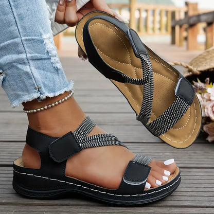 🔥Por tiempo limitado 50% de descuento - Sandalias ortopédicas de verano - Diseño ergonómico✅ Haz que tu caminar sea más cómodo