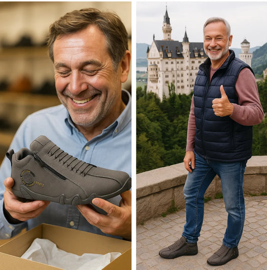 🔥50% de descuento por tiempo limitado - Zapatos ortopédicos Four Seasons - Diseño ergonómico✅ Haz que tu caminar sea más cómodo