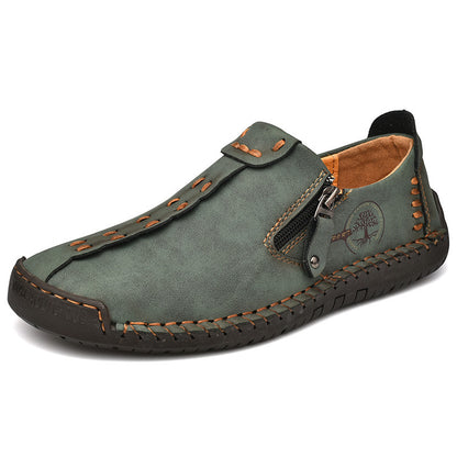 【🎉 60% de descuento por tiempo limitado, solo hoy. ¡No te lo pierdas!】 - Zapatos ortopédicos para hombre hechos con piel de becerro australiana. 👞 Caminata cómoda y alivio del dolor ✅