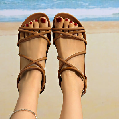 🔥50% de descuento por tiempo limitado - Sandalias ortopédicas de verano - Diseño ergonómico✅ Haz tu caminar más cómodo