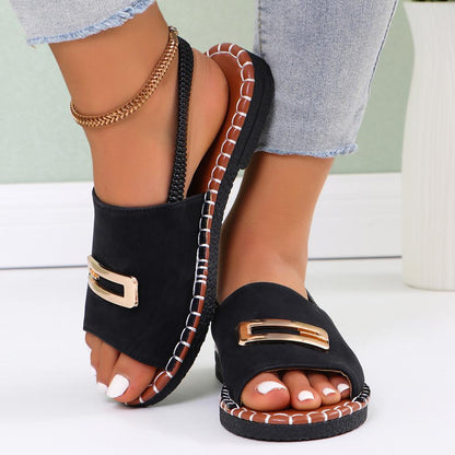 🔥50% de descuento por tiempo limitado - Sandalias ortopédicas de verano - Diseño ergonómico✅ Haz tu caminar más cómodo