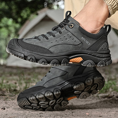 (🔥50% de descuento hoy - ¡no te lo pierdas!) - Zapatos de senderismo de cuero suaves y cómodos - Diseño ergonómico - (te permite caminar todo el día sin cansarte)