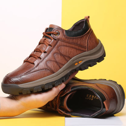 [🎉60% de descuento hoy - ¡no te lo pierdas!] - Zapatos ortopédicos cómodos de auténtica piel de becerro australiana 👞 (soporte de arco - alivia el dolor de pies) que te permiten caminar cómodamente ✅
