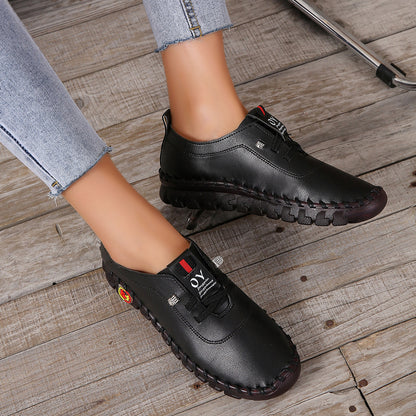 (🔥50% de descuento hoy - ¡no te lo pierdas!) - Zapatos ortopédicos de cuero para mujer suaves y cómodos - Diseño ergonómico y artesanal (soporte de arco - alivio del dolor de pies)