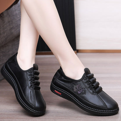 (🔥50% de descuento hoy - ¡no te lo pierdas!) - Zapatos de piel italiana suaves y cómodos para mujer - Diseño ergonómico - (te permite caminar todo el día sin sentirte cansada)