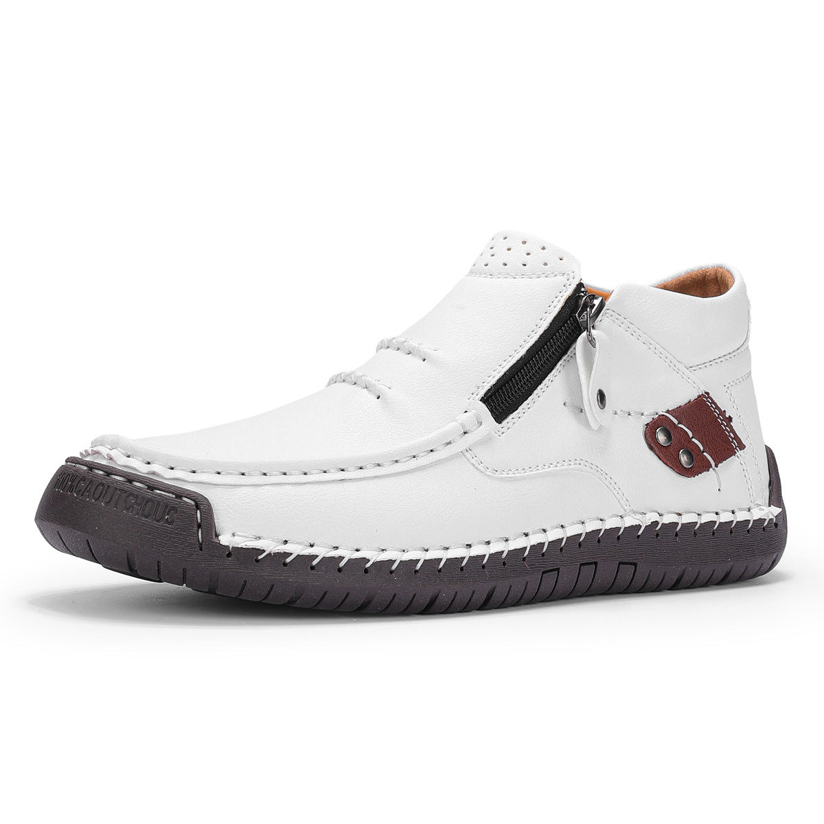 ⏰70% de descuento por tiempo limitado🛒Botas de conducir sin cordones de cuero premium hechas a mano para hombre