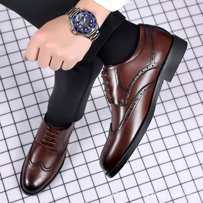 【🔥Oferta por tiempo limitado, no te la pierdas🔥】👞Diseño ergonómico: Zapatos de cuero italiano elegantes, suaves y cómodos✅ (más cómodos)