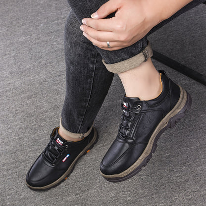 (🔥50% de descuento hoy - no te lo pierdas) Zapatos italianos suaves y cómodos hechos de piel de becerro genuina (el soporte del arco facilita caminar)