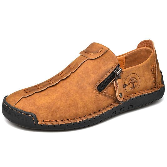 【🎉 60% de descuento por tiempo limitado, solo hoy. ¡No te lo pierdas!】 - Zapatos ortopédicos para hombre hechos con piel de becerro australiana. 👞 Caminata cómoda y alivio del dolor ✅