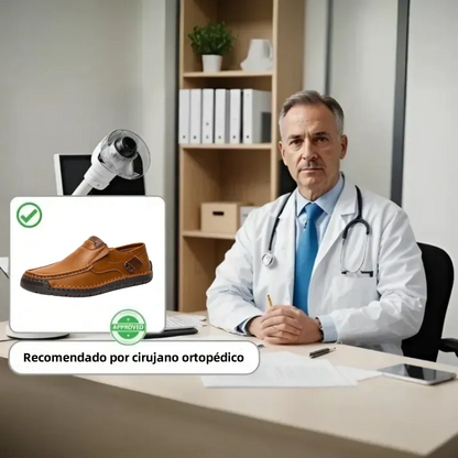 [⏰¡60% de descuento por tiempo limitado - no te lo pierdas!] 🔥 Zapatos para caminar para hombre hechos de auténtica piel de becerro australiana👞✅Cosidos a mano para caminar cómodamente