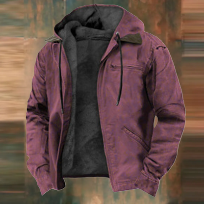 🔥Navidad Ofertas especiales: chaqueta con capucha, cremallera y forro polar