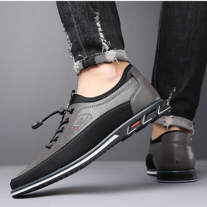 (🔥50% de descuento hoy - ¡no te lo pierdas!) - Zapatos ortopédicos de cuero suaves y cómodos (con amortiguación de aire - alivia el dolor de pies)