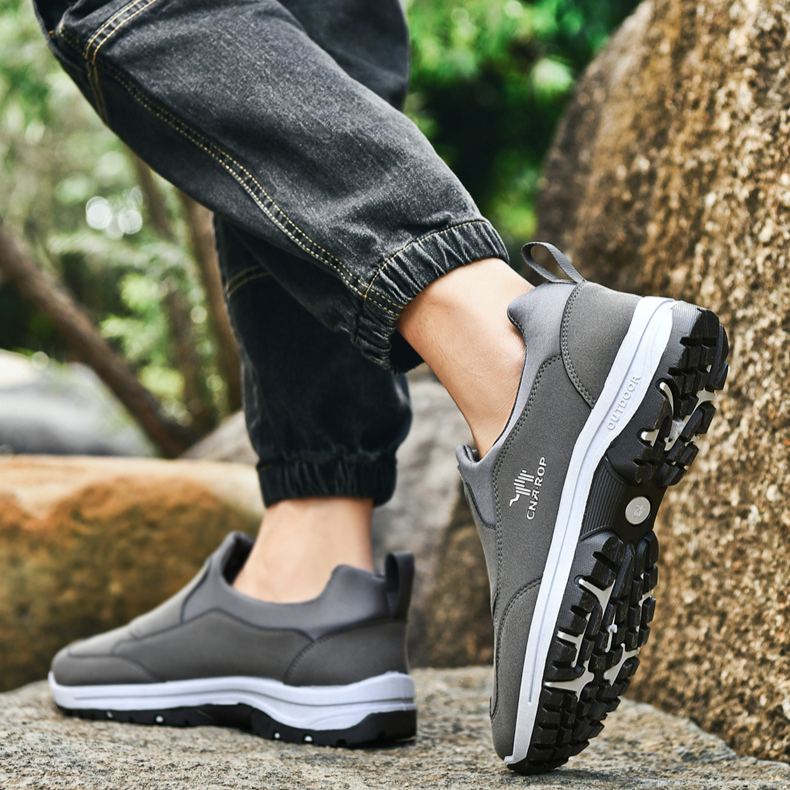(🔥50% de descuento hoy - no te lo pierdas) ⏰ - Zapatos ortopédicos de lujo italianos de marca, suaves y cómodos, hechos de cuero cepillado (soporte - alivio del dolor en los pies)