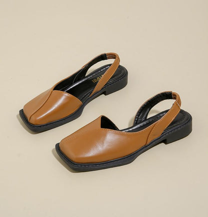 Sandalias de punta cerrada para mujer elegantes y con estilo.