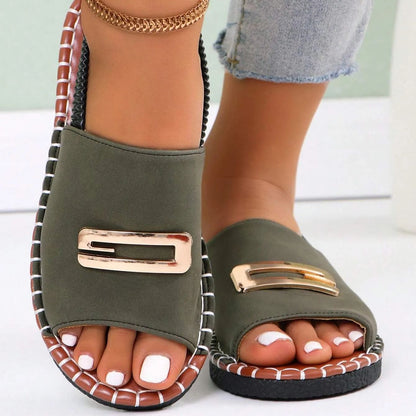 🔥50% de descuento por tiempo limitado - Sandalias ortopédicas de verano - Diseño ergonómico✅ Haz tu caminar más cómodo