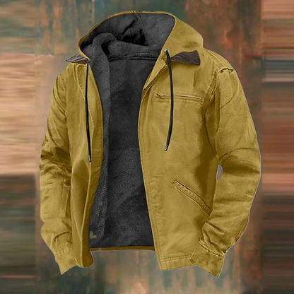 🔥Navidad Ofertas especiales: chaqueta con capucha, cremallera y forro polar